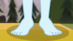 Size: 1280x720 | Tagged: safe, rainbow dash, equestria girls, g4, wake up!: rainbow dash, barefoot, clothes, equestria girls-ified, feet, fetish, foot fetish, foot focus, legs, pants, pictures of legs, toes, yoga, yoga pants