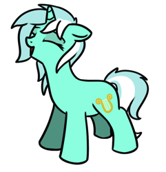 Size: 878x910 | Tagged: safe, artist:neuro, lyra heartstrings, pony, unicorn, g4, cute, eyes closed, female, floppy ears, lyrabetes, mare, open mouth, simple background, solo, transparent background