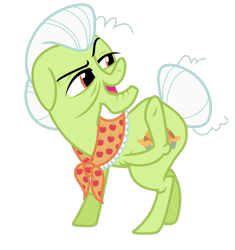Size: 1280x1363 | Tagged: safe, artist:estories, granny smith, earth pony, pony, g4, female, simple background, solo, transparent background, vector