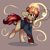 Size: 1783x1786 | Tagged: safe, artist:2pandita, oc, oc only, pony, unicorn, clock, clothes, magic, male, solo, stallion