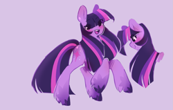Size: 989x629 | Tagged: safe, artist:zhenya333, edit, twilight sparkle, earth pony, pony, g4, blushing, cute, earth pony twilight, eye clipping through hair, female, g5 concept leak style, g5 concept leaks, mare, open mouth, redesign, simple background, twilight sparkle (g5 concept leak), unshorn fetlocks