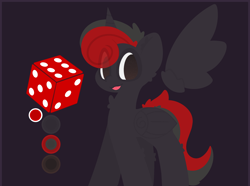 Size: 2652x1969 | Tagged: safe, artist:moonydusk, oc, oc only, oc:double down, alicorn, pony, alicorn oc, horn, male, reference sheet, stallion