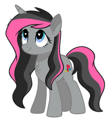 Size: 1280x1402 | Tagged: safe, artist:leaficun3, oc, oc only, oc:leaficune, pony, unicorn, chest fluff, female, heart eyes, mare, playstation, simple background, solo, transparent background, wingding eyes