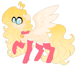 Size: 3027x2601 | Tagged: safe, artist:crazysketch101, oc, oc only, oc:bella, pegasus, pony, bell, bell collar, blind, chest fluff, collar, high res, redesign, simple background, solo, transparent background
