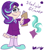 Size: 713x800 | Tagged: safe, artist:mirabuncupcakes15, starlight glimmer, human, g4, my little pony: friendship is magic, the last problem, clipboard, clothes, female, flats, humanized, necktie, older, older starlight glimmer, shirt, shoes, simple background, skirt, socks, solo, stockings, suit, thigh highs, white background