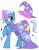 Size: 888x1150 | Tagged: safe, artist:didun850, trixie, pony, unicorn, g4, cape, clothes, eyelashes, eyeliner, female, glowing horn, hat, horn, magic, makeup, mare, raised hoof, reference sheet, signature, simple background, smiling, telekinesis, text, transparent background