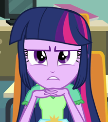 Size: 600x675 | Tagged: safe, screencap, twilight sparkle, equestria girls, g4, my little pony equestria girls, cropped, female, gendo pose, incomplete twilight strong, solo
