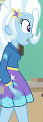 Size: 380x1080 | Tagged: safe, screencap, trixie, equestria girls, equestria girls specials, g4, my little pony equestria girls: better together, my little pony equestria girls: forgotten friendship, cropped, female, solo