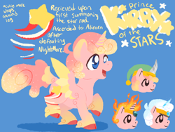 Size: 2828x2121 | Tagged: safe, artist:visionarybuffoon127, alicorn, pony, alicornified, high res, kirby, kirby (series), ponified, race swap