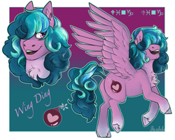 Size: 2500x2000 | Tagged: safe, artist:jeshh, oc, oc only, oc:wing ding, pegasus, pony, high res, male, offspring, parent:flitter, parent:party favor, solo, stallion