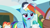 Size: 1920x1080 | Tagged: safe, screencap, lighthoof, ocellus, rainbow dash, shimmy shake, yona, pony, 2 4 6 greaaat, g4, my little pony: friendship is magic, blindfold, coach rainbow dash