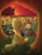 Size: 4000x5333 | Tagged: safe, artist:sol-r, applejack, pony, g4, the last problem, absurd resolution, canterlot, clothes, facing away, female, granny smith's shawl, older, older applejack, ponyville, ponyville town hall, rear view, scarf, sitting, solo, tree, windmill