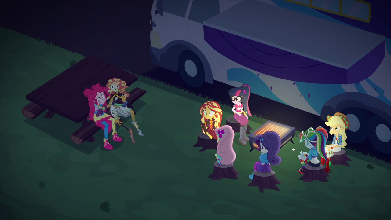 #2249354 - safe, screencap, applejack, fluttershy, pinkie pie, rainbow