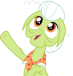 Size: 3000x3123 | Tagged: safe, artist:cloudy glow, granny smith, earth pony, pony, g4, the big mac question, .ai available, adorasmith, bust, cute, female, high res, looking up, mare, simple background, solo, transparent background, vector