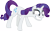 Size: 4833x3000 | Tagged: safe, artist:cloudy glow, rarity, pony, unicorn, dragon dropped, g4, .ai available, female, high res, mare, simple background, smiling, solo, transparent background, vector