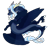 Size: 2500x2300 | Tagged: safe, artist:gigason, oc, oc only, draconequus, hybrid, high res, interspecies offspring, offspring, parent:discord, parent:princess luna, parents:lunacord, simple background, solo, transparent background