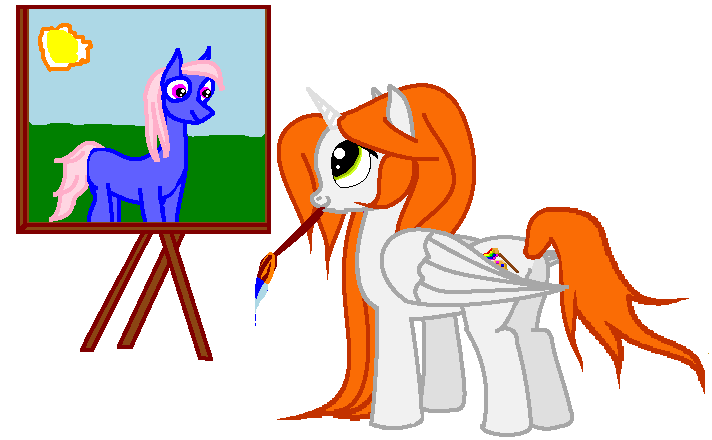 2249773 Safe Artist Agdistis Oc Oc Only Oc Ginger Peach Alicorn