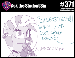 Size: 800x617 | Tagged: safe, artist:sintakhra, silverstream, classical hippogriff, hippogriff, tumblr:studentsix, g4, cute, diastreamies, female, jewelry, necklace, screwdriver, smiling, solo, unsound effect