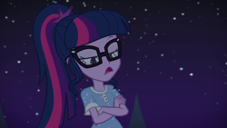 Size: 1920x1080 | Tagged: safe, screencap, sci-twi, twilight sparkle, equestria girls, equestria girls specials, g4, my little pony equestria girls: better together, my little pony equestria girls: sunset's backstage pass, female, solo