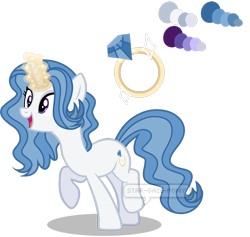 Size: 1280x1213 | Tagged: safe, artist:star-gaze-pony, oc, oc only, oc:fleur belle, pony, unicorn, female, magic, mare, offspring, parent:fancypants, parent:rarity, parents:raripants, simple background, solo, transparent background
