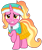 Size: 828x997 | Tagged: safe, artist:cloudy glow, artist:徐詩珮, edit, vector edit, luster dawn, pony, unicorn, series:sprglitemplight diary, series:sprglitemplight life jacket days, series:springshadowdrops diary, series:springshadowdrops life jacket days, g4, alternate universe, clothes, everest (paw patrol), female, paw patrol, simple background, solo, swimsuit, transparent background