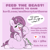 Size: 2200x2200 | Tagged: safe, artist:mulberrytarthorse, oc, oc only, oc:mulberry tart, pony, unicorn, series:feed the beast, belly, chubby, donate, fat, feed, feeding, female, fundraiser, high res, incentive drive, open mouth, solo, weight gain