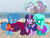 Size: 1421x1080 | Tagged: safe, artist:徐詩珮, fizzlepop berrytwist, glitter drops, spring rain, tempest shadow, twilight sparkle, oc, oc:aurora (tempest's mother), oc:transparent (tempest's father), alicorn, pony, unicorn, series:sprglitemplight diary, series:sprglitemplight life jacket days, series:springshadowdrops diary, series:springshadowdrops life jacket days, g4, alternate universe, base used, bisexual, broken horn, clothes, crying, cute, equestria girls outfit, father and child, father and daughter, female, filly, filly tempest shadow, glitterbetes, horn, implied death, lesbian, lifeguard, lifeguard spring rain, male, mother and child, mother and daughter, paw patrol, polyamory, ship:glitterlight, ship:glittershadow, ship:sprglitemplight, ship:springdrops, ship:springlight, ship:springshadow, ship:springshadowdrops, ship:tempestlight, shipping, springbetes, swimsuit, tempest's parents, tempestbetes, twilight sparkle (alicorn), younger