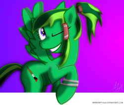 Size: 1024x871 | Tagged: safe, artist:mythilas, oc, oc only, oc:vivid hues, pegasus, pony, drawing, simple background, solo