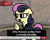 Size: 433x348 | Tagged: safe, artist:plunger, bon bon, sweetie drops, earth pony, pony, g4, /mlp/, 4chan, clothes, drawthread, female, grammar error, implied derpy hooves, mare, memri tv, news anchor, open mouth, ponified, shirt, solo, subtitles, text