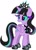 Size: 564x773 | Tagged: safe, twilight sparkle, oc, oc:twivine sparkle, alicorn, pony, g4, alicorn oc, antagonist, corrupted twilight sparkle, horn, lowres, oc villain, solo, twilight sparkle (alicorn), villainess, worried