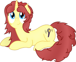 Size: 2110x1708 | Tagged: safe, artist:soulakai41, oc, oc only, oc:eilemonty, pony, unicorn, eilemonty, female, mare, prone, simple background, solo, transparent background