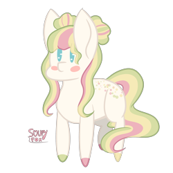 Size: 3000x3000 | Tagged: safe, artist:soupyfox, part of a set, oc, oc only, oc:triple treat, earth pony, pony, chibi, high res, simple background, solo, transparent background, ych result