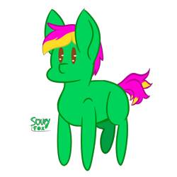 Size: 3000x3000 | Tagged: safe, artist:soupyfox, part of a set, oc, oc only, oc:rainbow sherbet, earth pony, pony, chibi, high res, simple background, solo, transparent background, ych result