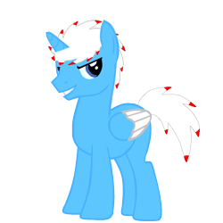 Size: 2000x2000 | Tagged: safe, artist:imperial_crest, oc, oc only, oc:imperial crest, alicorn, pony, 2020 community collab, derpibooru community collaboration, alicorn oc, fixed, high res, horn, male, revamp, simple background, solo, stallion, transparent background, young