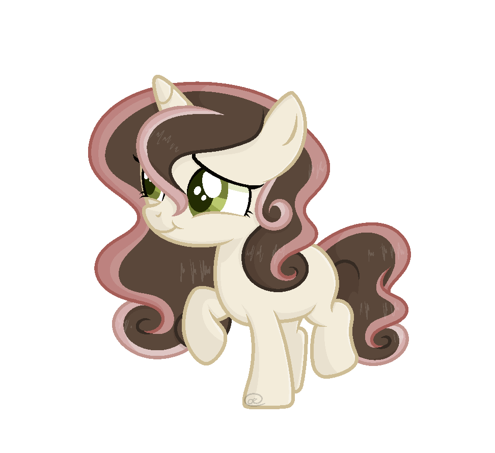 2236588 - safe, artist:budgie--boye, artist:rainbowpawsarts, oc, oc:sugar  cone, pony, unicorn, alternate universe, base used, female, filly, foal,  hair over one eye, offspring, parent:button mash, parent:sweetie belle,  parents:sweetiemash, raised hoof ..., image size:972x890