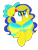 Size: 226x301 | Tagged: safe, artist:itsnovastarblaze, artist:swivel starsong, part of a set, oc, oc only, oc:swivel starsong, pegasus, pony, be the gift, bow, bowtie, female, mare, simple background, solo, transparent background
