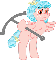Size: 2283x2410 | Tagged: safe, artist:poniidesu, cozy glow, pegasus, pony, g4, :t, acme, anchor, bipedal, bow, cozy glow is not amused, cozybetes, cute, eyebrows, female, filly, foal, freckles, high res, simple background, solo, transparent background, wings