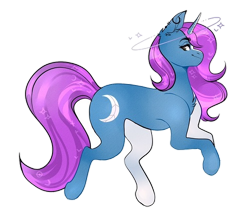 Size: 1600x1402 | Tagged: safe, artist:aeryn the dragon, oc, oc only, oc:masashi, pony, unicorn, 2020 community collab, derpibooru community collaboration, female, floating, looking at you, mare, raised hoof, simple background, smiling, solo, transparent background, upscaled