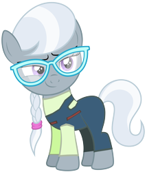 Size: 3000x3497 | Tagged: safe, edit, editor:crisx284, silver spoon, earth pony, pony, g4, braid, clothes, digimon, digimon tamers, female, filly, high res, mako (digimon), makoto, simple background, solo, transparent background