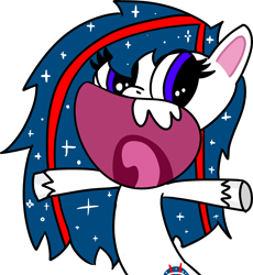 Size: 2820x3063 | Tagged: safe, oc, oc only, earth pony, pony, g4.5, my little pony: pony life, high res, nasa, simple background, smiling, solo, transparent background