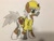 Size: 696x522 | Tagged: safe, artist:carty, oc, oc only, oc:carty, earth pony, pony, 2022 community collab, derpibooru community collaboration, clothes, helmet, jacket, solo, tools, traditional art, unshorn fetlocks