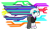Size: 2441x1419 | Tagged: safe, artist:anime-equestria, rarity, pony, unicorn, g4, alternate hairstyle, annoyed, clothes, cyberpunk, eyeshadow, female, futuristic, hoodie, horn, makeup, mare, shoes, simple background, solo, transparent background, vector, wristband