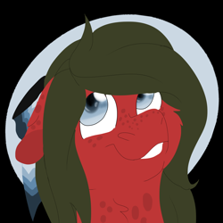 Size: 2000x2000 | Tagged: safe, artist:euspuche, oc, oc only, oc:berry, bust, high res, lineless, looking at you, portrait