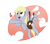 Size: 900x800 | Tagged: safe, artist:katichu-blog, derpy hooves, pegasus, pony, g4, abstract background, cloud, cute, derpabetes, envelope, female, flying, heart, letter, mailpony, mare, open mouth, satchel, simple background, solo, transparent background