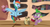 Size: 1278x687 | Tagged: safe, artist:php27, edit, owlowiscious, rainbow dash, spike, bird, dragon, owl, pegasus, pony, g4, testing testing 1-2-3, cropped, cute, dashabetes, drums, female, golden oaks library, happy, male, mare, mlpgdraws, musical instrument, open mouth, scene interpretation, spikabetes, spread wings, stool, stooldash, wings