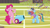 Size: 1920x1080 | Tagged: safe, screencap, pinkie pie, rainbow dash, earth pony, pony, 2 4 6 greaaat, g4, buckball field, coach rainbow dash, confetti, party cannon