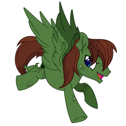 Size: 1177x1177 | Tagged: safe, artist:angellightyt, oc, oc only, oc:forest, pegasus, pony, simple background, solo, transparent background