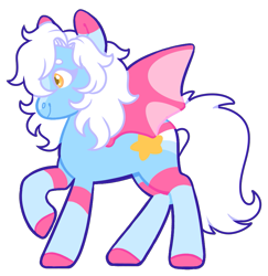 Size: 933x960 | Tagged: safe, artist:unicorn-mutual, oc, oc only, bat pony, pony, male, simple background, solo, stallion, transparent background