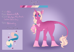 Size: 3500x2454 | Tagged: safe, artist:nobleclay, oc, oc only, oc:cupid, pony, unicorn, high res, magical gay spawn, male, offspring, parent:big macintosh, parent:prince blueblood, parents:bluemac, solo, stallion