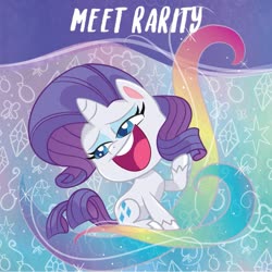 Size: 927x928 | Tagged: safe, rarity, pony, unicorn, g4.5, my little pony: pony life, official, female, solo